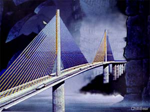 Artists impression of the new bridge